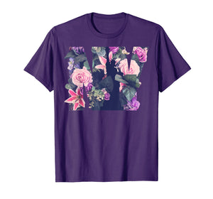Floral New York City T-shirt, Urban NYC Floral T-shirt
