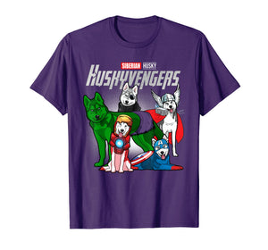 Huskyvengers Shirt - Funny Siberian Husky Dog Lover T Shirt