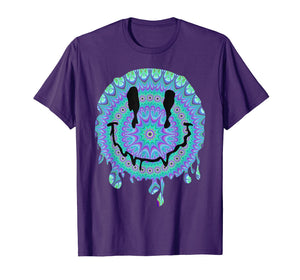 Funny Melting Acid Face Molly Rave EDM Shirt Men Women Gift