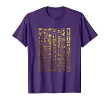 Load image into Gallery viewer, Egyptian Hieroglyphics Shirt - Ancient Egypt Shirt
