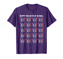 Load image into Gallery viewer, Happy 100 Days of School Dabbing Crayon Shirts for Kids
