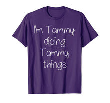 Load image into Gallery viewer, I'm TAMMY Doing Funny Things Women Name Birthday Gift Idea T-Shirt-2415908
