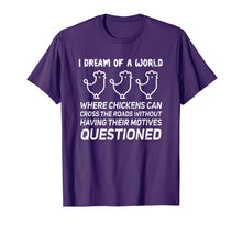 Load image into Gallery viewer, I Dream Of A World Ironic Jokes Sarcastic Gift T-Shirt-2183057
