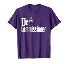Load image into Gallery viewer, Fantasy Football Commissioner Draft Party commish FFL Tshirt
