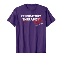 Load image into Gallery viewer, Funny Night Shift Respiratory Therapist Gift RT Therapy RRT T-Shirt
