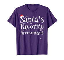 Load image into Gallery viewer, Santa's favorite Accountant T-Shirt
