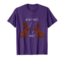 Load image into Gallery viewer, My Butt Hurts Chocolate Bunny Rabbit Easter Men Women Kids T-Shirt-154059
