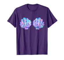 Load image into Gallery viewer, Mermaid Seashell Bra / Bikiny Funny Party Costume / Gift T-Shirt
