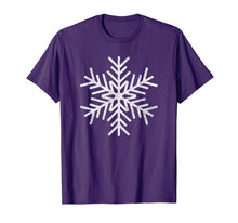 Load image into Gallery viewer, White Snowflake Cool Winter Sports Xmas Gift Men Women Kids T-Shirt
