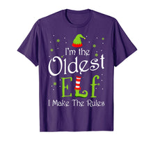 Load image into Gallery viewer, I&#39;m The Oldest Elf Christmas Gift Idea Xmas Family T-Shirt
