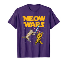 Load image into Gallery viewer, Meow Wars - Funny Cat Lover Gift T-Shirt-113818
