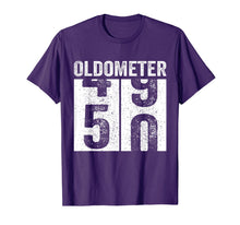 Load image into Gallery viewer, Oldometer 49-50 Tee 50th Birthday Funny Gift Men Women T-Shirt
