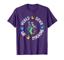 Load image into Gallery viewer, World Down Syndrome Day Awareness Socks Down Right Kids Gift T-Shirt-49566
