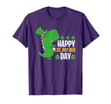Load image into Gallery viewer, Happy St. Patrex Day - Funny Dino T-Rex Gift T-Shirt-2286212

