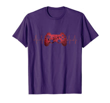 Load image into Gallery viewer, Gamer Heartbeat Video Games Gaming Gift Boys Teens T-Shirt-446098
