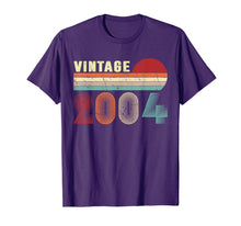 Load image into Gallery viewer, Vintage 2004 Funny 16 Years Old Boys and Girls 16th Birthday T-Shirt-50414
