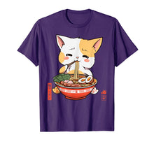 Load image into Gallery viewer, Kawaii Neko Ramen Cute Ramen Cat Japanese Noodle Funny Anime T-Shirt-261099
