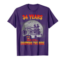 Load image into Gallery viewer, 34th Wedding Anniversary Gifts For Her/Him. Halloween Shirts T-Shirt
