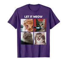 Load image into Gallery viewer, Cats, Let It Meow T-Shirt-450605
