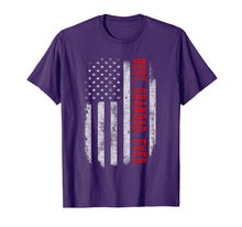 Load image into Gallery viewer, Mens Best Grandad Ever Vintage American Flag Gift Grandad T-Shirt-653628
