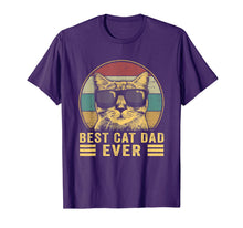 Load image into Gallery viewer, Vintage Best Cat Dad Ever Bump Fit T-Shirt-211274
