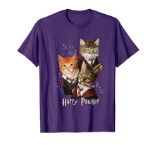 Load image into Gallery viewer, Potter Cats Cute Harry Pawter Kitten gift for Her T-Shirt-742317
