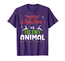 Load image into Gallery viewer, Alone At Home Movies Merry Christmas You Filty Animal Gift T-Shirt-508852

