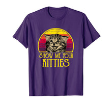 Load image into Gallery viewer, Show me Your Kitties Cat lover Retro Vintage Gift T-Shirt-558728
