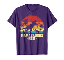 Load image into Gallery viewer, Womens Mamasaurus Dinosaur Rex Mom Gift T-Shirt-437039
