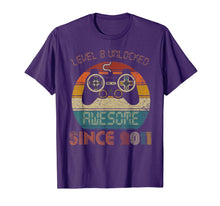 Load image into Gallery viewer, Video Game 8th Birthday Shirt Gamer Kids Youth 8 Years Old T-Shirt

