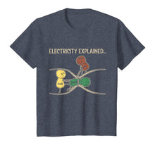 Load image into Gallery viewer, Electricity Explained Funny Ohm Volt Ampe Physics T-Shirt-99609
