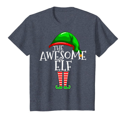 Awesome Elf Group Matching Family Christmas Gift Holiday T-Shirt