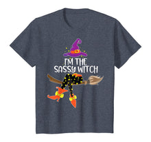 Load image into Gallery viewer, Im the Sassy Witch Shirt Halloween Matching Group Costume T-Shirt
