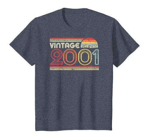 18th Birthday Gift T Shirt. Classic, Vintage 2001 Shirt.