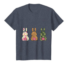 Load image into Gallery viewer, Floral Leopard Camouflage Easter Bunny Flower Rabbit Gift T-Shirt-329059
