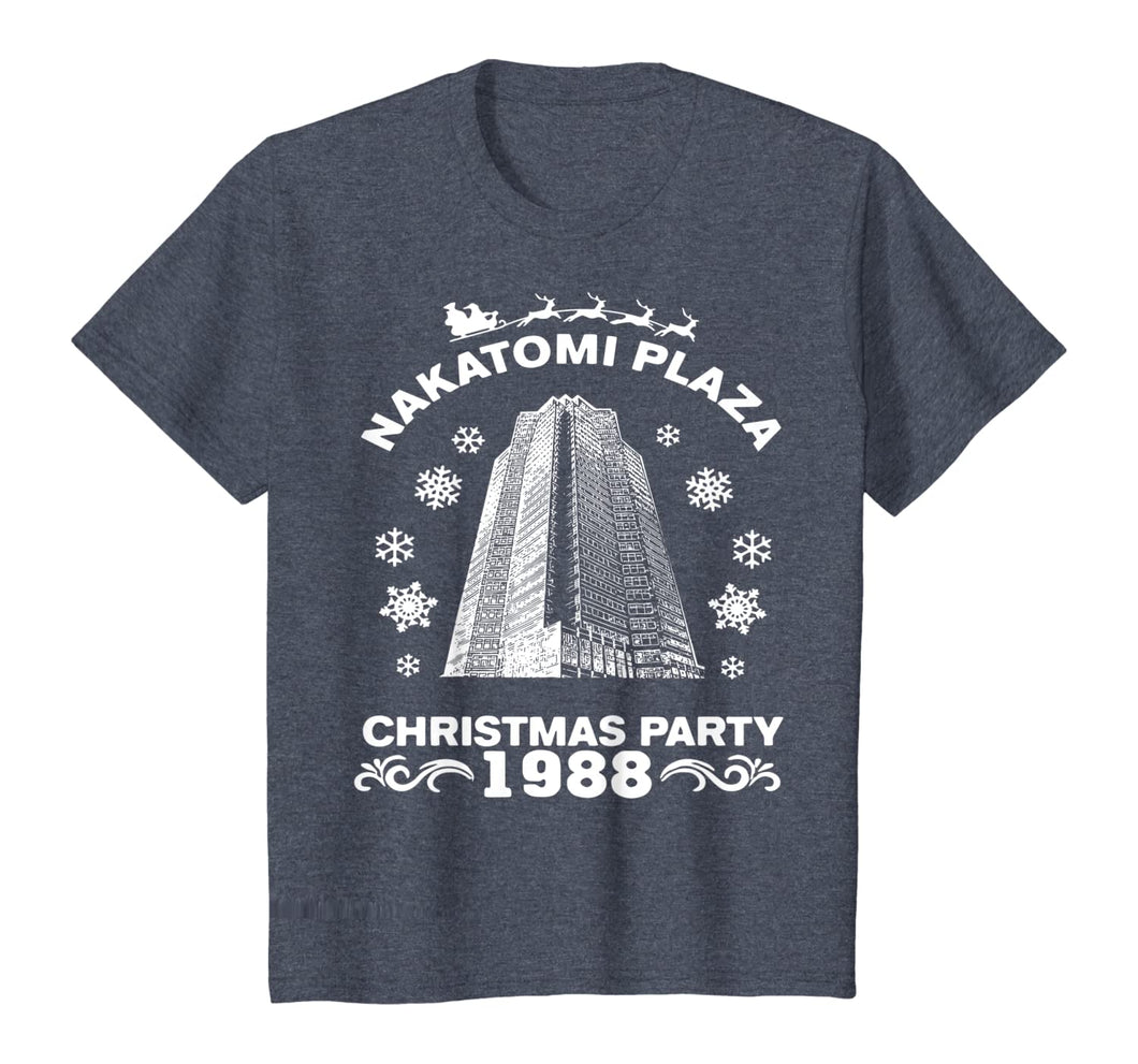 Nakatomi Plaza Christmas Party 1988 Men Boy Pop Culture T-Shirt