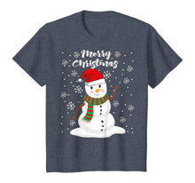 Load image into Gallery viewer, Christmas - Merry Christmas Snowman T-Shirt
