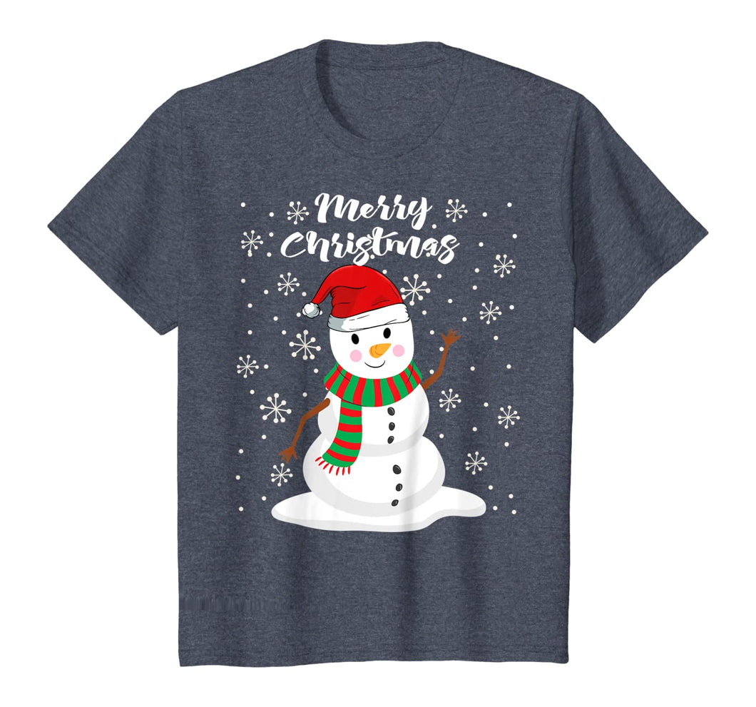 Christmas - Merry Christmas Snowman T-Shirt