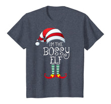 Load image into Gallery viewer, I'm The Bossy Elf Family Matching Christmas Gift Group T-Shirt
