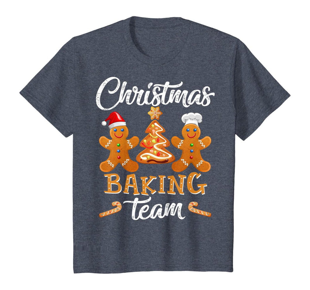 Christmas Baking Team Gingerbread Funny Christmas Gift T-Shirt