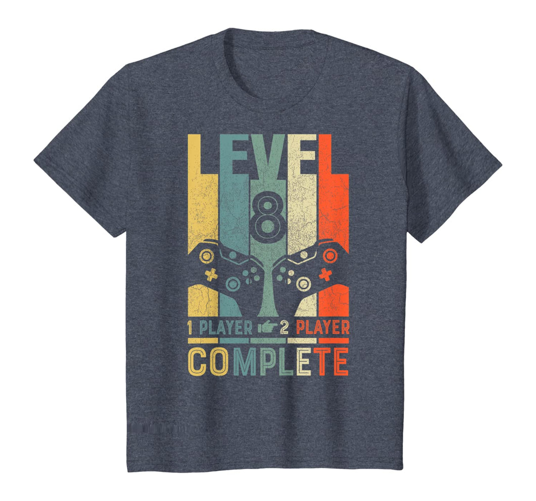 8 Anniversary Shirt Level 8 Complete 8th Wedding Anniversary-287429