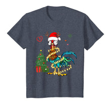 Load image into Gallery viewer, Chicken Christmas Reindeer Christmas Lights Pajama Costume T-Shirt
