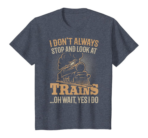 Vintage Train Funny Railway Locomotive Railroad Trains Gift T-Shirt