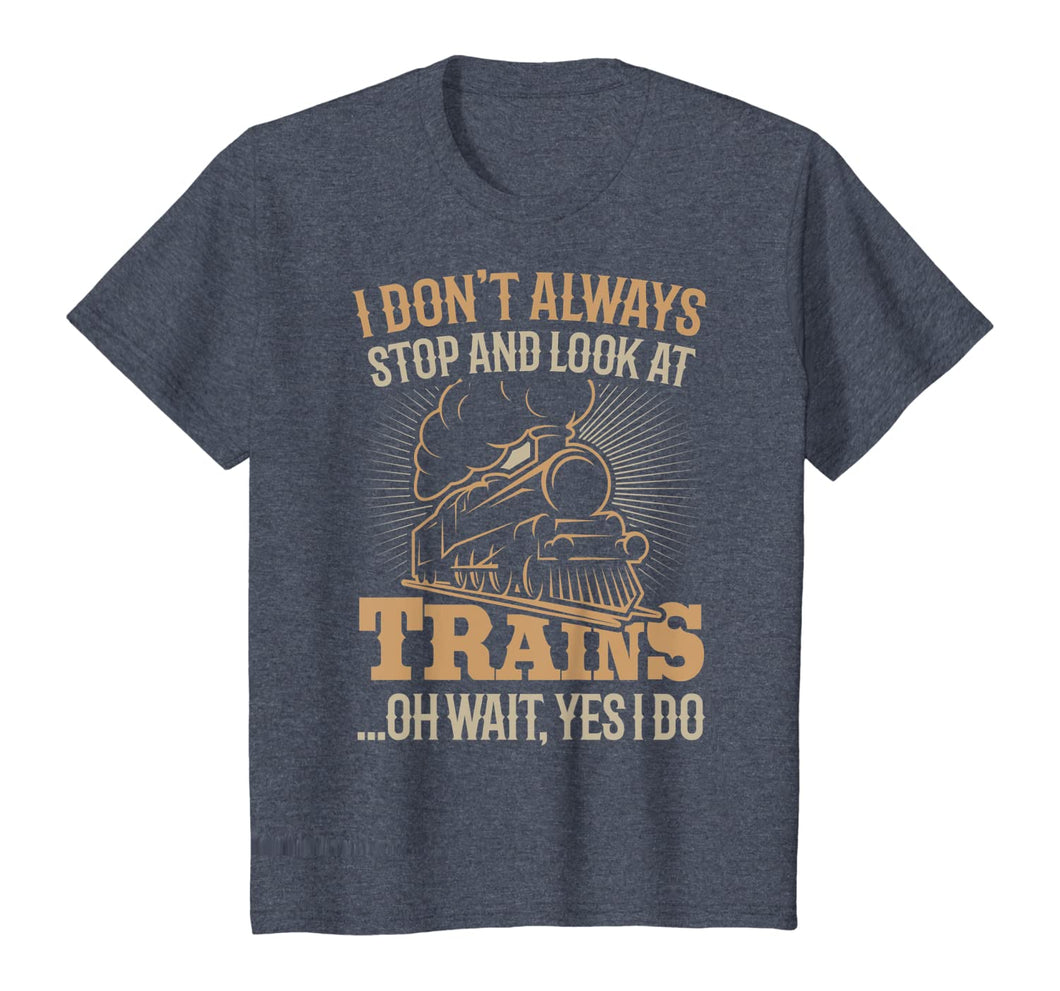 Vintage Train Funny Railway Locomotive Railroad Trains Gift T-Shirt
