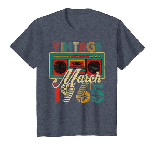 March 1965 Limited Edition Vintage Gifts 55th Birthday T-Shirt-407294