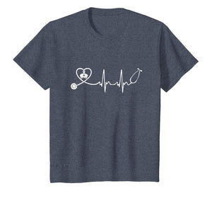 Nurse Stethoscope Heartbeat T-Shirt