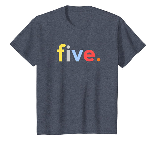 Kids 5th Birthday Shirt for Boys 5 Five | Age 5 Gift Ideas
