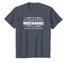 Load image into Gallery viewer, A Legendary Mechanic Has Retired Retirement Gift T-shirt
