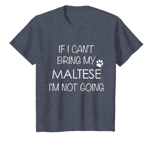 Maltese Dog Tee Shirts for Maltese Mom Dad T-Shirts Gifts