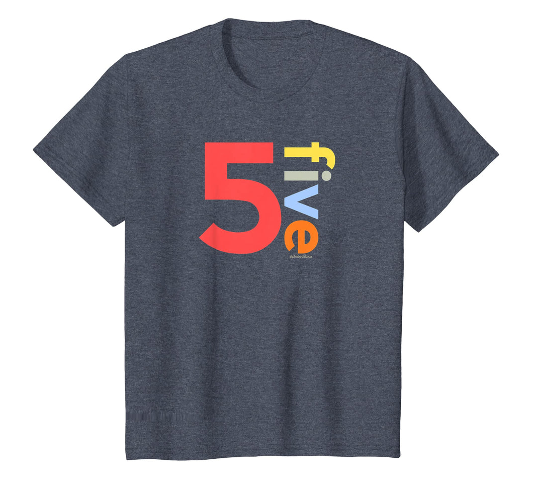Kids 5th Birthday Shirt for Boys 5 | Age 5 Age Five Boys Gift